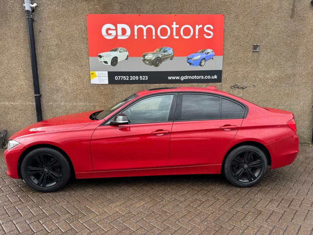 BMW 3 Series Saloon 1.6 316I Sport Euro 6 Ss 201414 Red #4