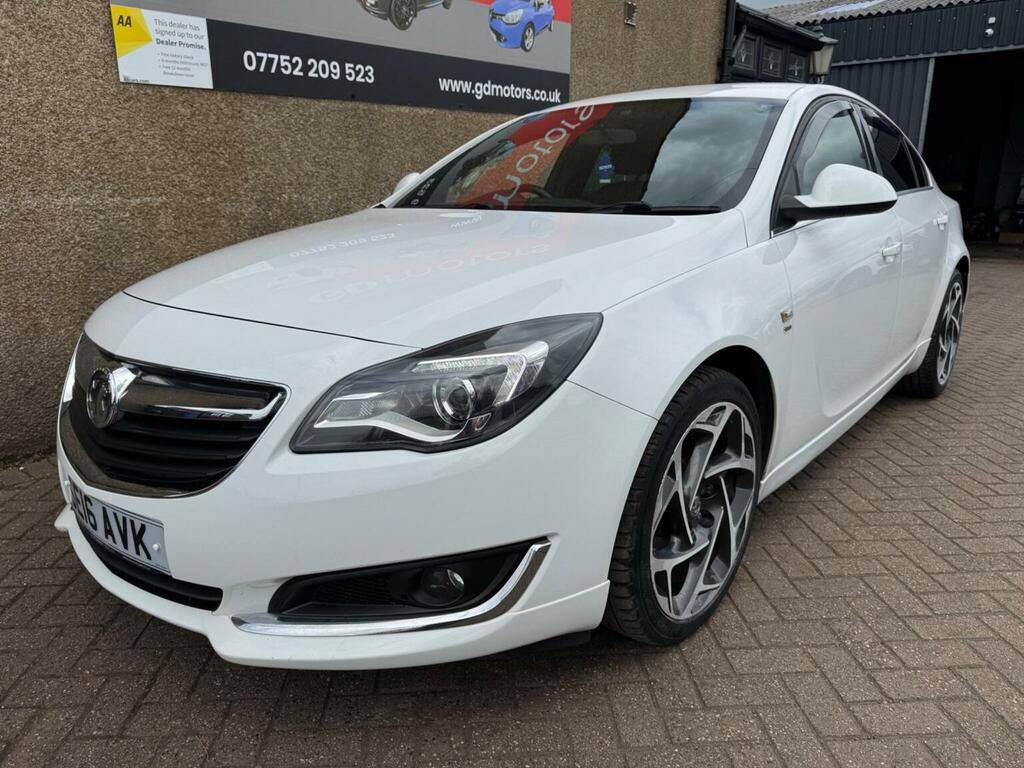Vauxhall Insignia 1.6 Cdti Sri VX Line Nav Euro 6 Ss White