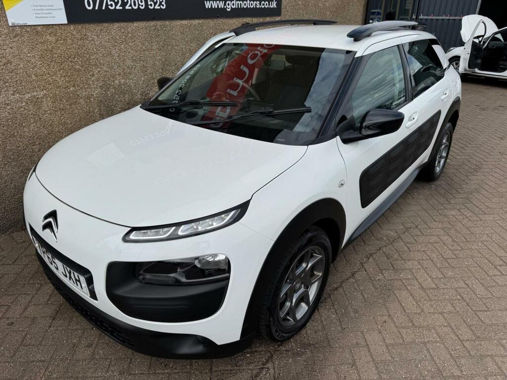 Citroen C4 Cactus 1.6 Bluehdi Feel Euro 6 Ss White #2