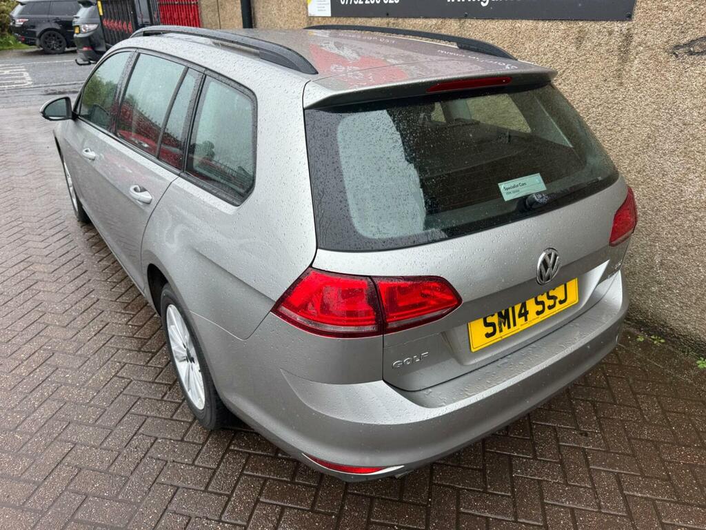 Volkswagen Golf Estate 1.6 Tdi Bluemotion Tech Se Euro 5 Ss Silver #3