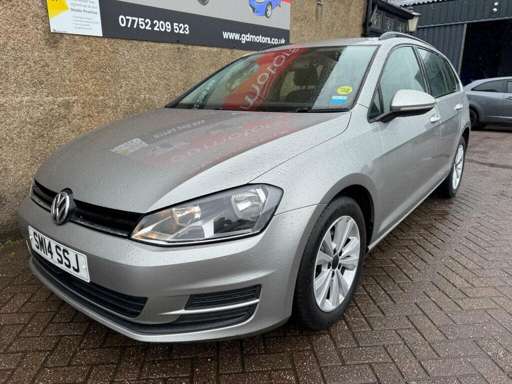 Volkswagen Golf Estate 1.6 Tdi Bluemotion Tech Se Euro 5 Ss Silver