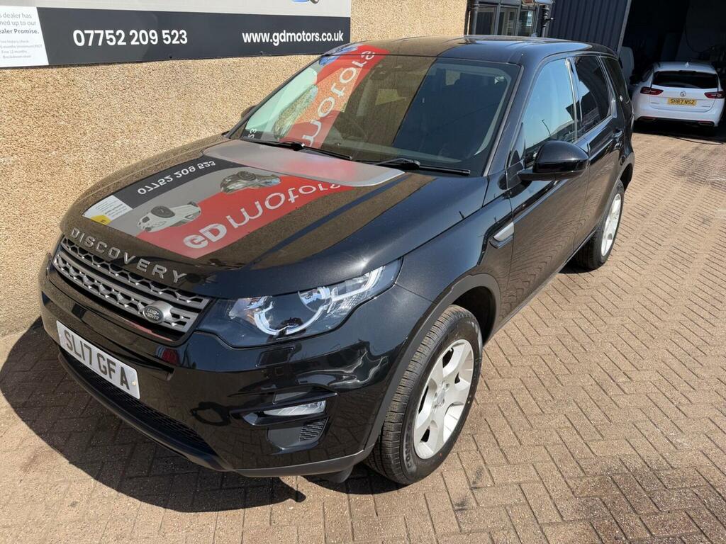 Land Rover Discovery Sport 2.0 Td4 Pure Edition 4Wd Euro 6 Ss 5 Seat Black #2