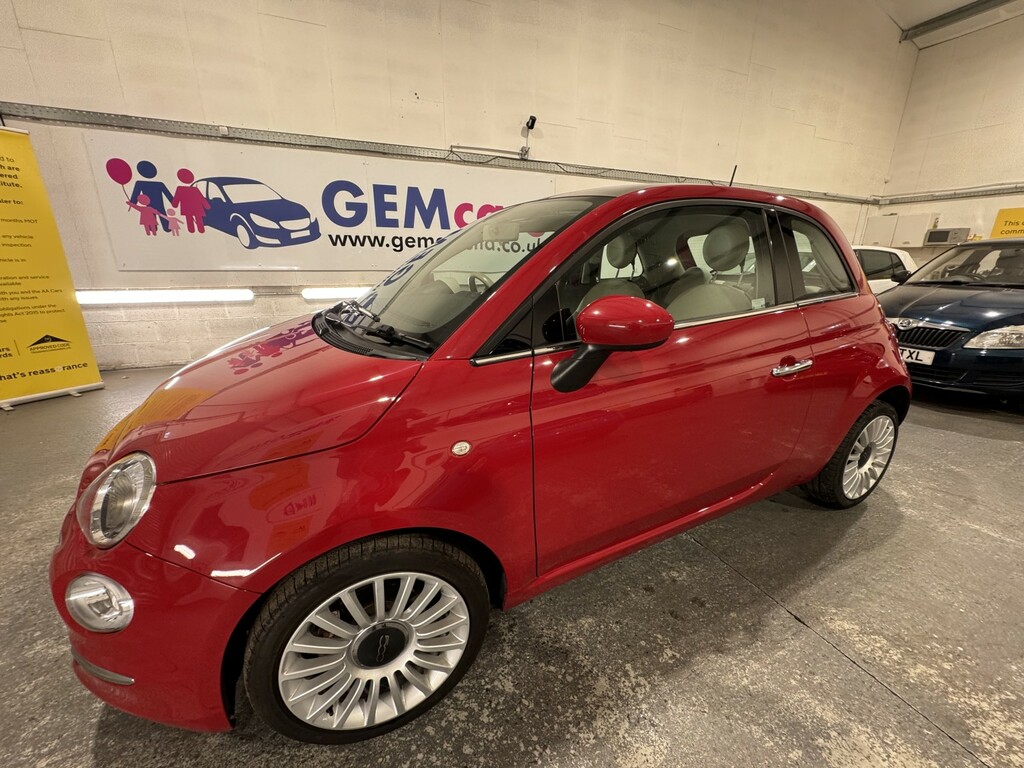 Fiat 500 Hatchback 1.2 1.2 69Hp Lounge 201919 Red