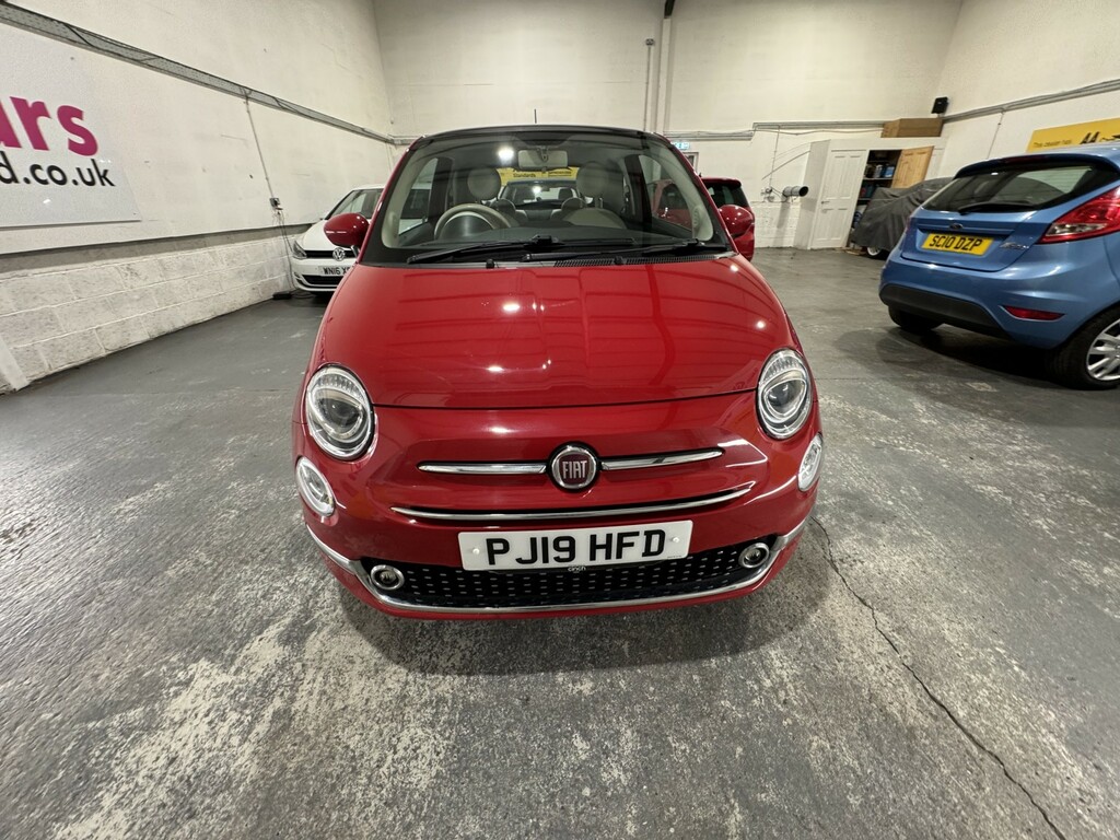 Fiat 500 Hatchback 1.2 1.2 69Hp Lounge 201919 PJ19HFD Red #2