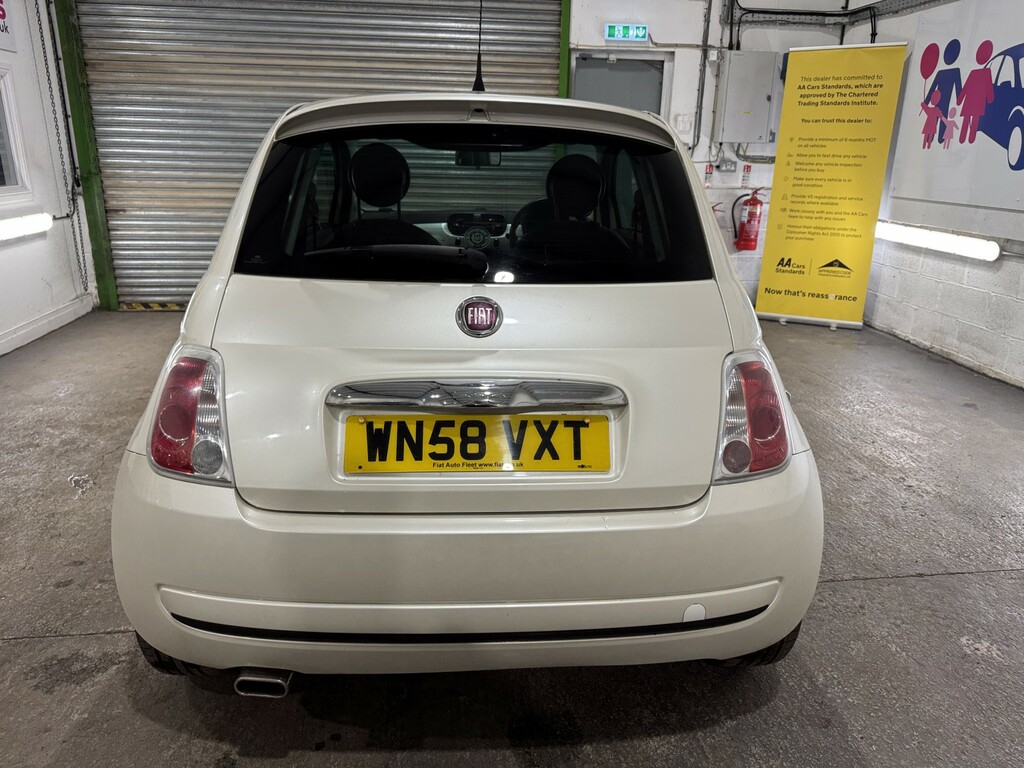 Fiat 500 Hatchback 1.4 500 1.4 Sport 200858 White #6