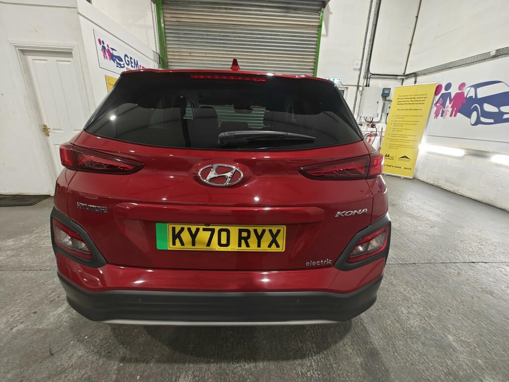 Hyundai Kona Suv Kona Ev Prem 64Kwh My20.5 202070 Red #4