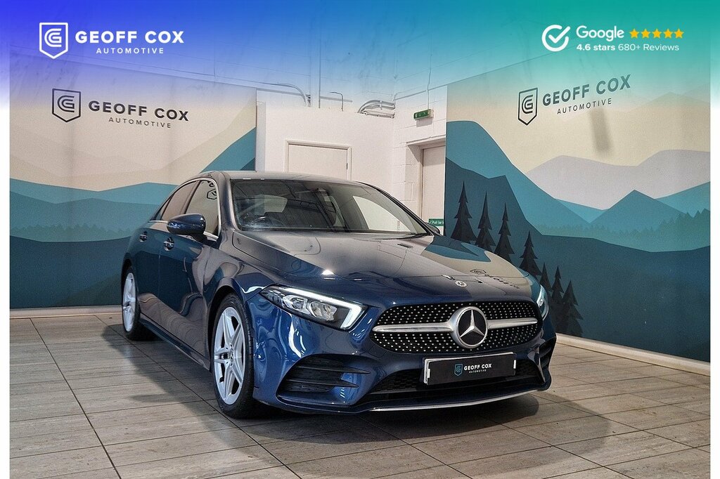 Mercedes-Benz A Class A180d Amg Line Blue