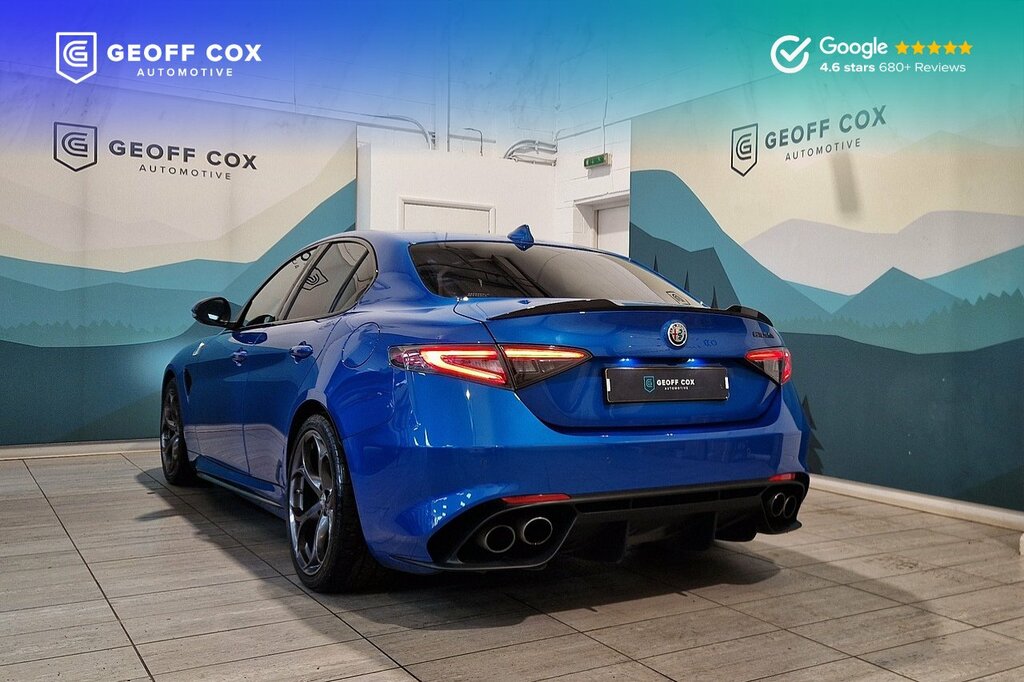 Alfa Romeo Giulia V6 Bi-turbo Quadrifoglio HN22ZFM Blue #2