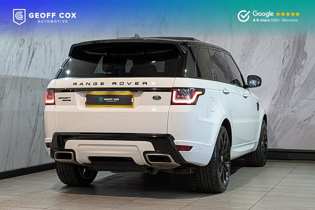 Land Rover Range Rover Sport D300 Mhev Dynamic LY21RVW White #2