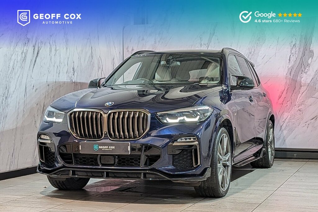 BMW X5 M50d Blue