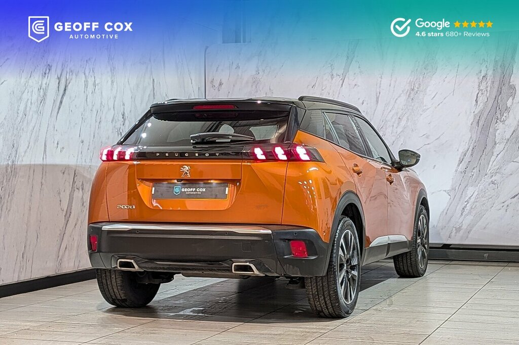 Peugeot 2008 Puretech Gt Premium FN21YLH Orange #2