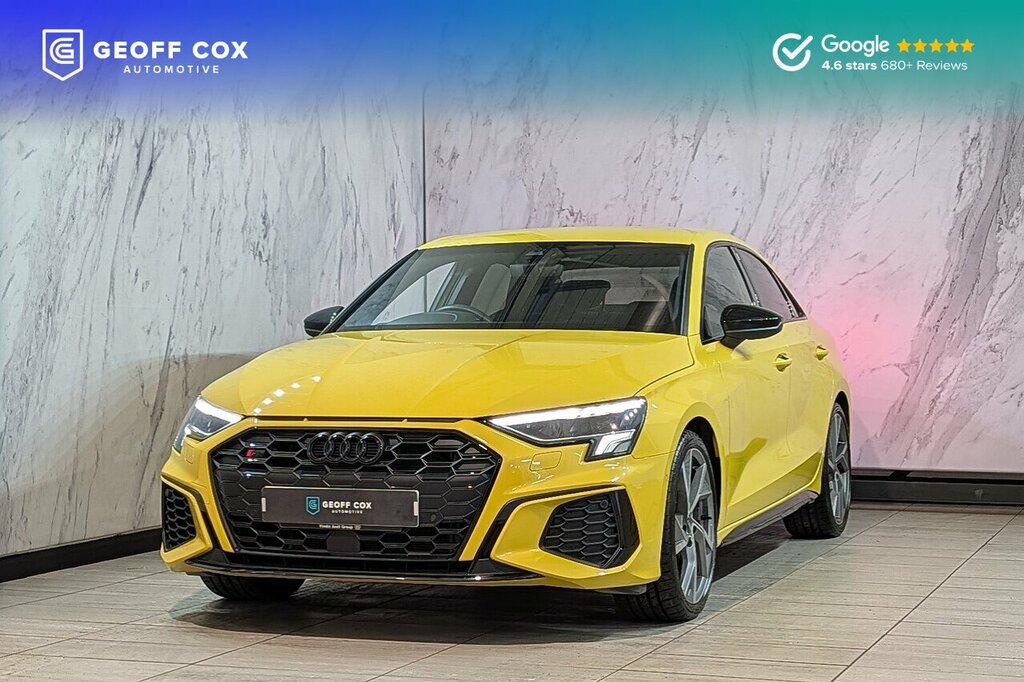 Audi S3 Tfsi Black Edition Yellow