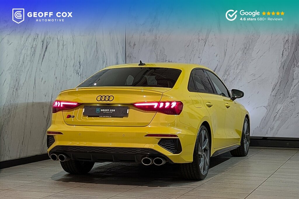 Audi S3 Tfsi Black Edition Yellow #2
