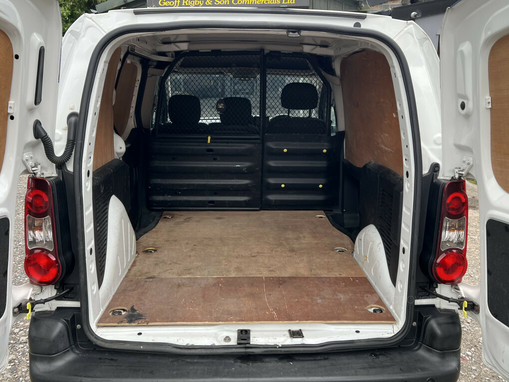 Peugeot Partner Panel Van White #7