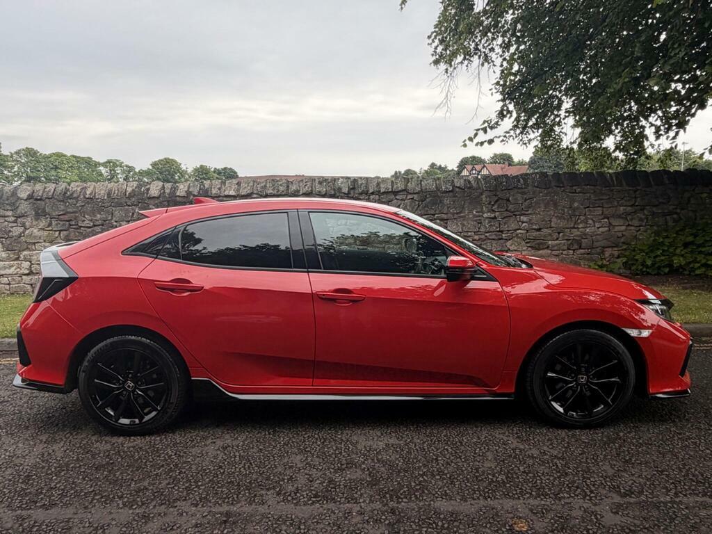 Honda Civic 1.5 Vtec Turbo Sport Euro 6 S S Red #4