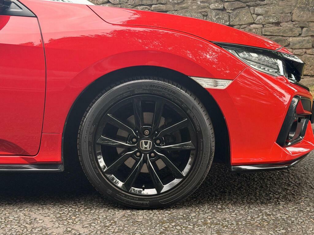 Honda Civic 1.5 Vtec Turbo Sport Euro 6 S S Red #6