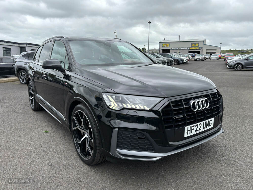 Audi Q7 50 Tdi Quattro S Line Tiptronic HF22UMG Black #3