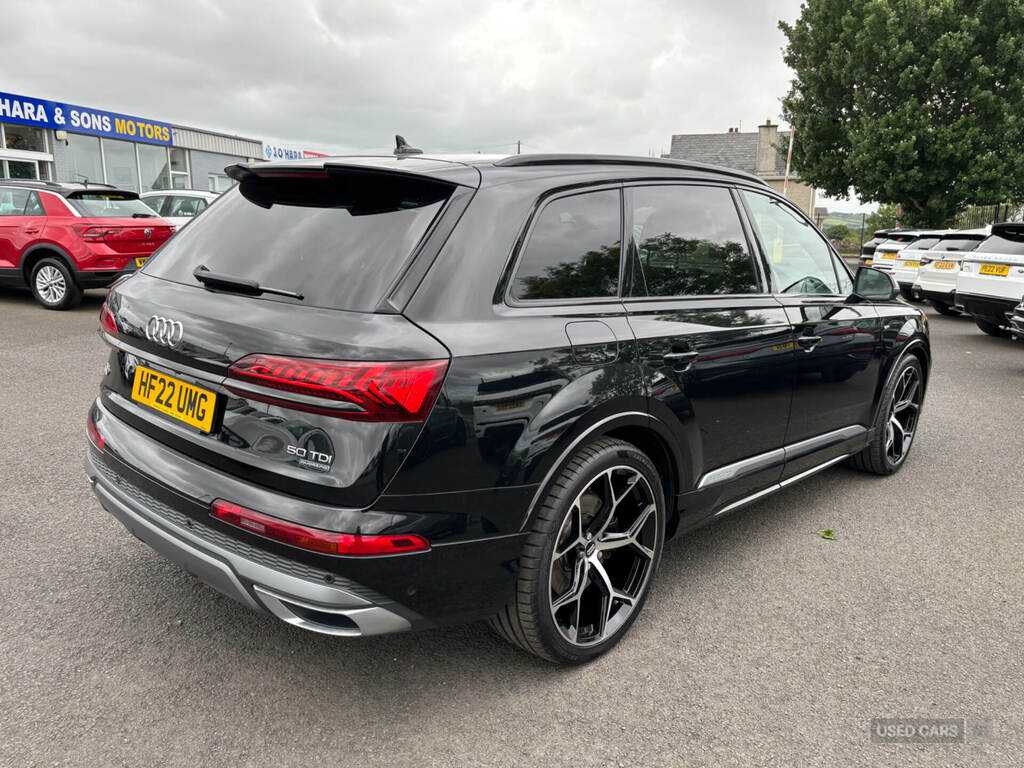 Audi Q7 50 Tdi Quattro S Line Tiptronic HF22UMG Black #4