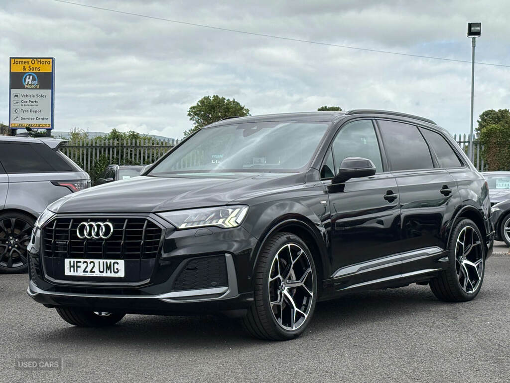 Audi Q7 50 Tdi Quattro S Line Tiptronic HF22UMG Black #2