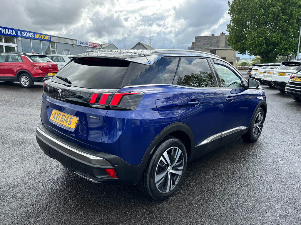 Peugeot 3008 1.5 Bluehdi Gt Line AVI6145 Blue #4