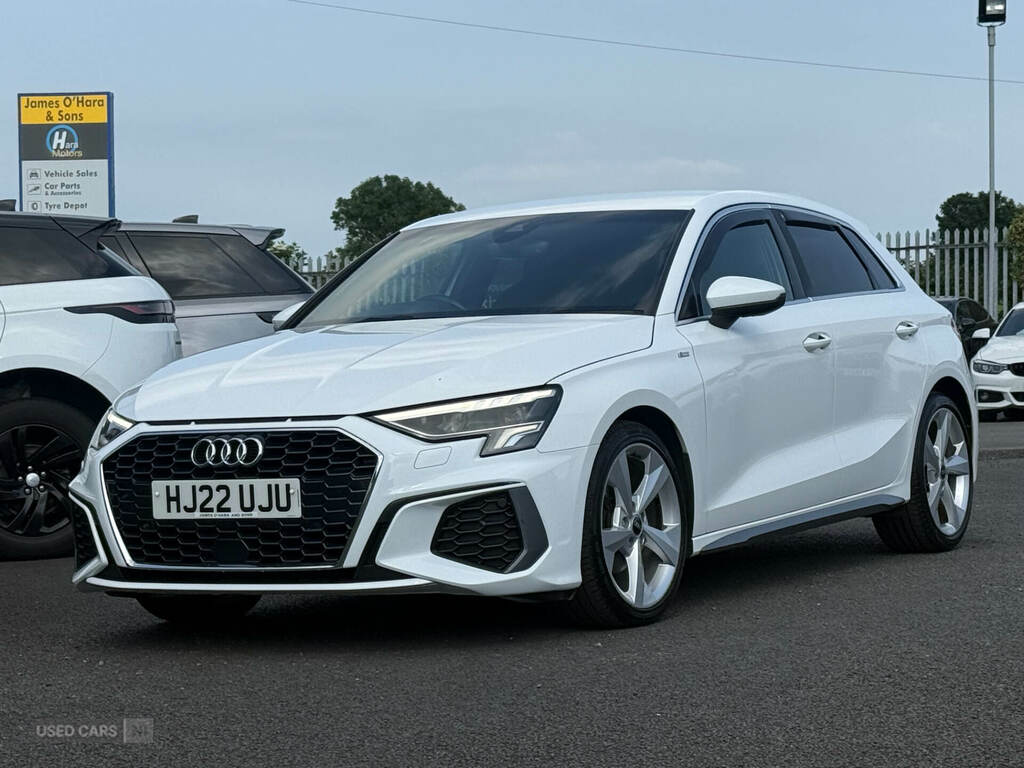 Audi A3 35 Tfsi S Line S Tronic White