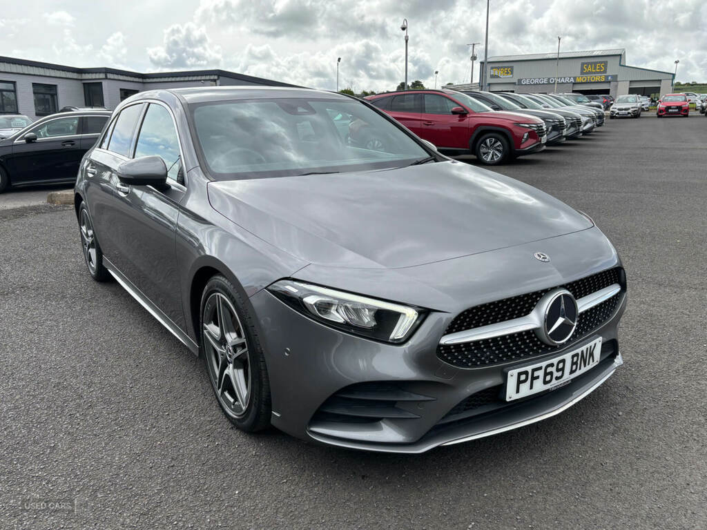 Mercedes-Benz A Class A180d Amg Line Executive PF69BNK Grey #3