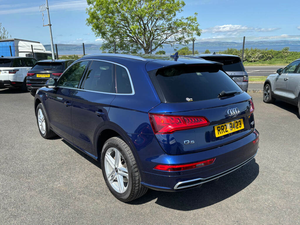 Audi Q5 40 Tdi Quattro S Line S Tronic RRZ8423 Blue #5