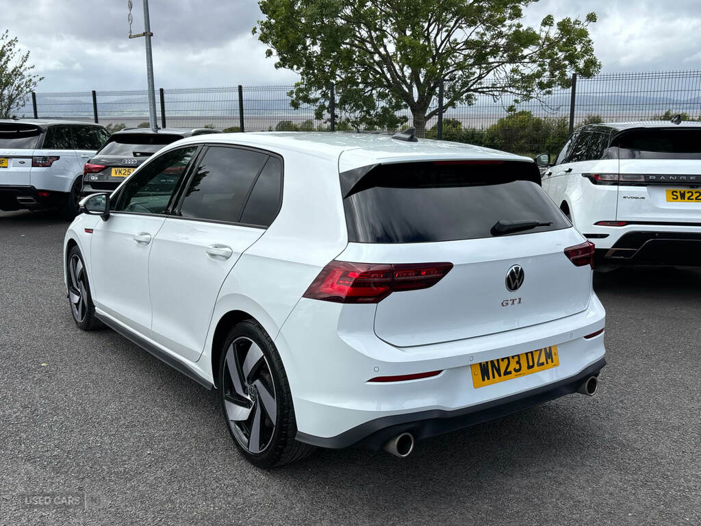 Volkswagen Golf 2.0 Tsi Gti Dsg WN23DZM White #5