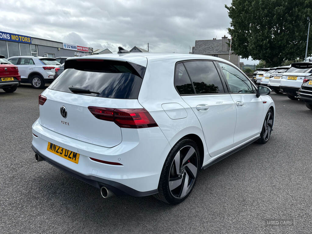 Volkswagen Golf 2.0 Tsi Gti Dsg WN23DZM White #4