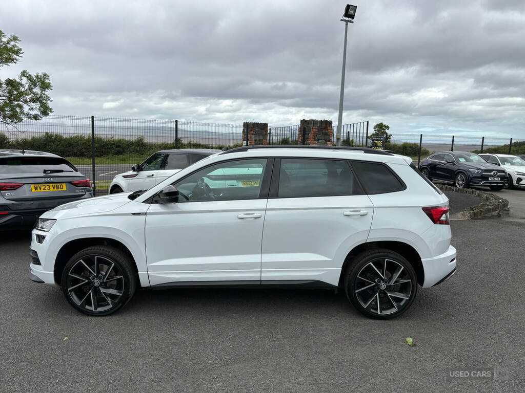 Skoda Karoq 1.5 Tsi Sport Line Dsg MJ21UBB White #6