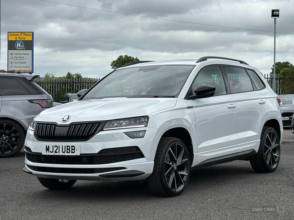 Skoda Karoq 1.5 Tsi Sport Line Dsg MJ21UBB White #2