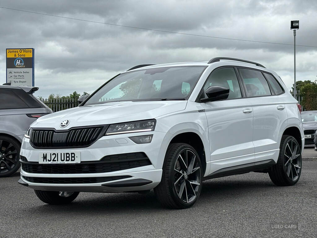 Skoda Karoq 1.5 Tsi Sport Line Dsg MJ21UBB White