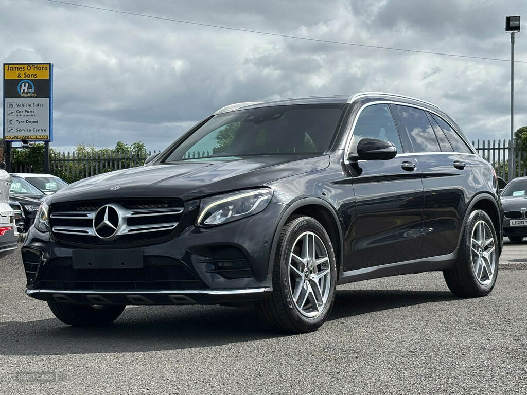 Mercedes-Benz GLC Class Glc 220D 4Matic Amg Line 9G-tronic Black