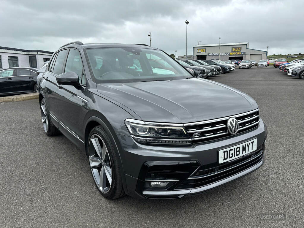 Volkswagen Tiguan 2.0 Tdi 150 4Motion R-line Dsg CS06ERN Grey #3