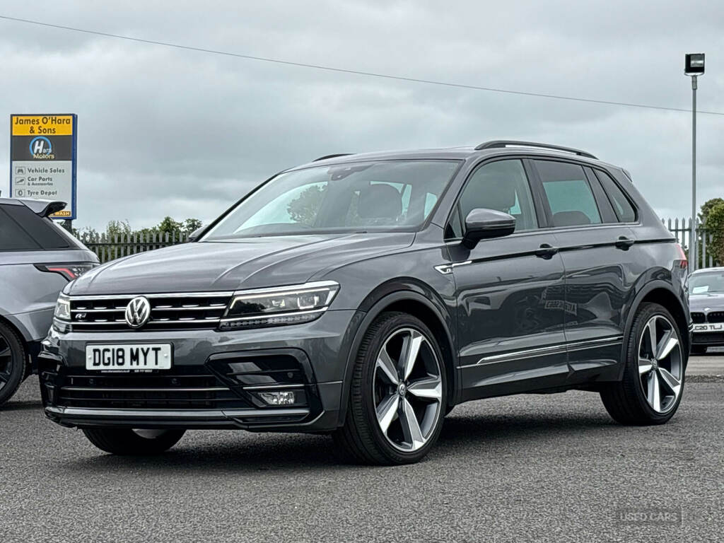 Volkswagen Tiguan 2.0 Tdi 150 4Motion R-line Dsg CS06ERN Grey
