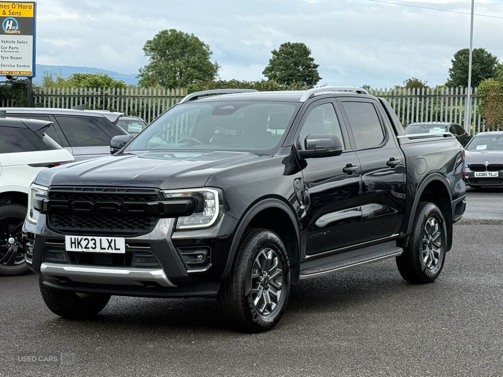 Ford Ranger Pick Up Double Cab Wildtrak 2.0 Ecoblue 205 HK23LXL Black #2