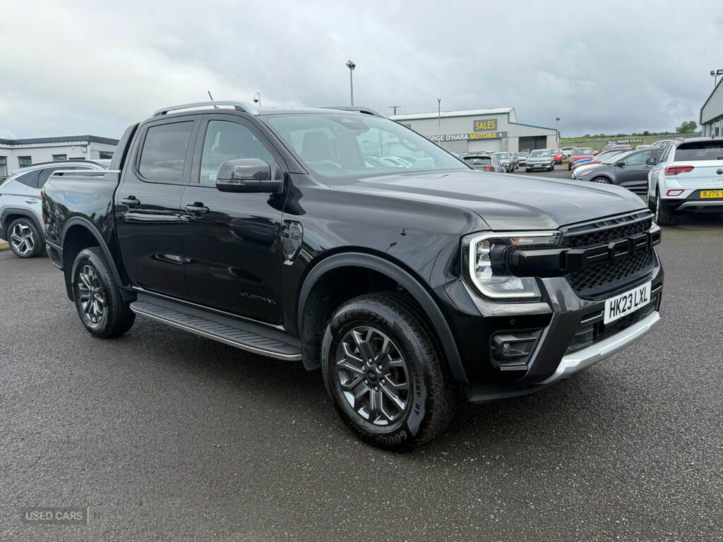 Ford Ranger Pick Up Double Cab Wildtrak 2.0 Ecoblue 205 HK23LXL Black #3