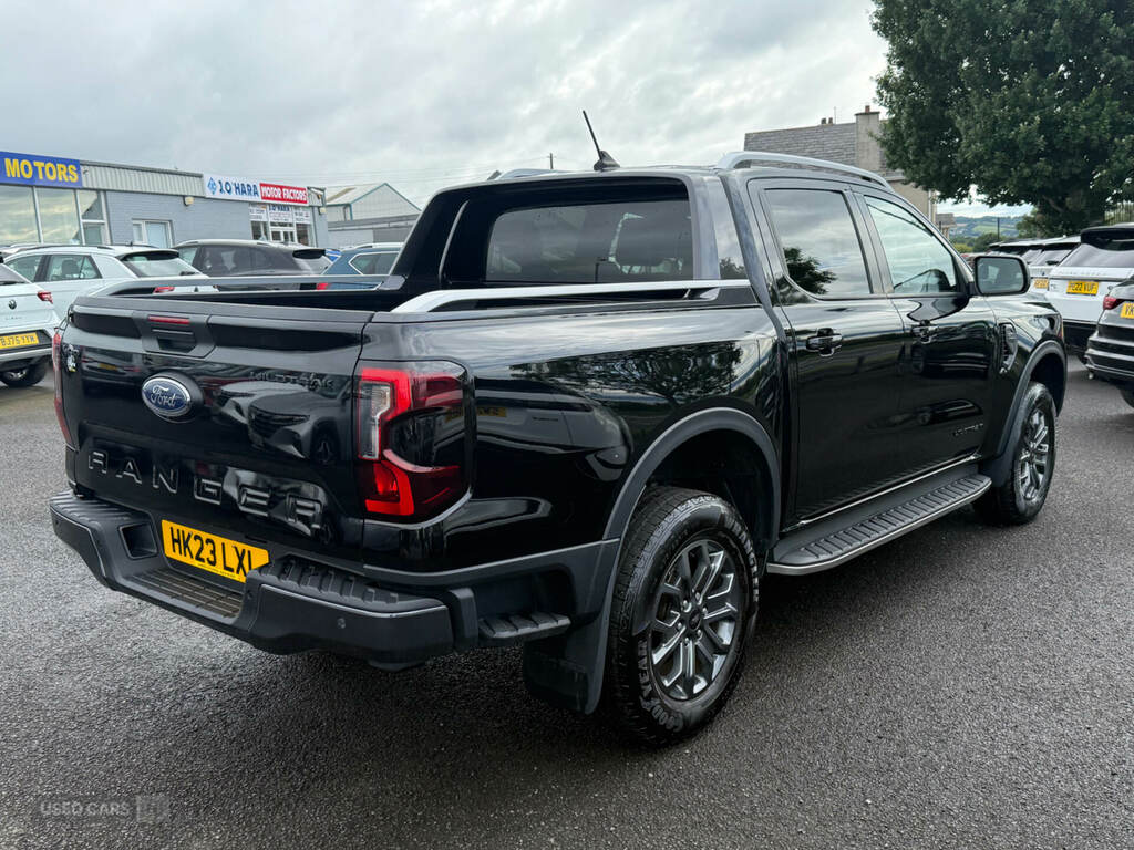 Ford Ranger Pick Up Double Cab Wildtrak 2.0 Ecoblue 205 HK23LXL Black #4