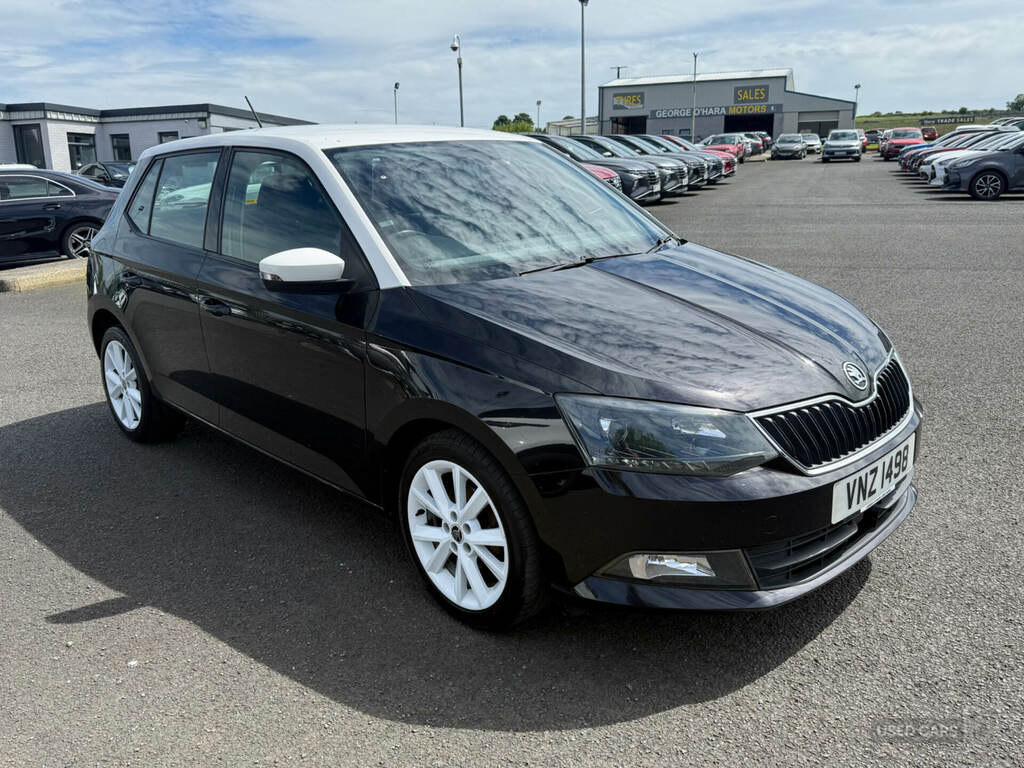 Skoda Fabia 1.2 Tsi 90 Se L VNZ1498 Black #3