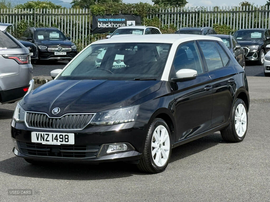 Skoda Fabia 1.2 Tsi 90 Se L VNZ1498 Black #2