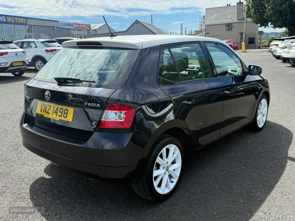 Skoda Fabia 1.2 Tsi 90 Se L VNZ1498 Black #4