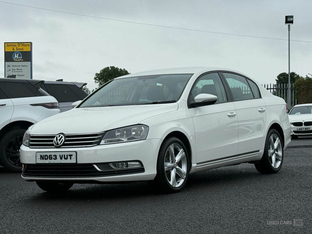 Volkswagen Passat 1.6 Tdi Bluemotion Tech S White