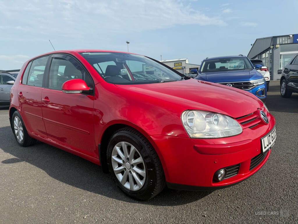 Volkswagen Golf 1.9 Match Tdi Red #5