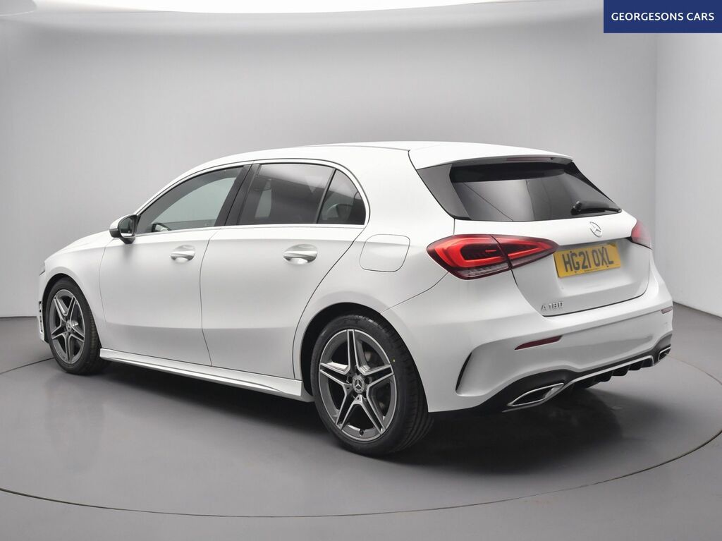Mercedes-Benz A Class A180 Amg Line Hatchback White