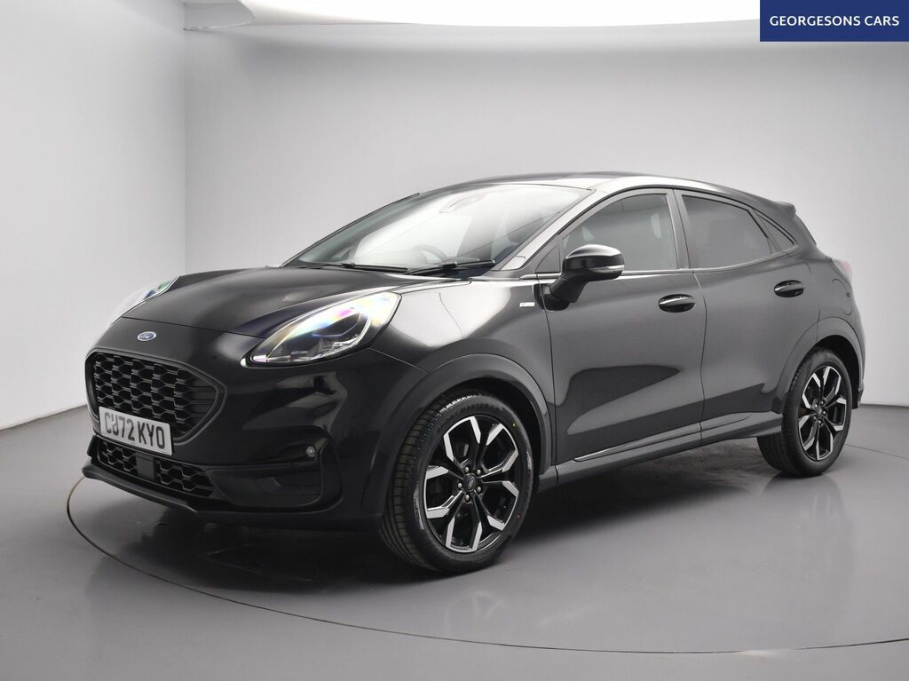 Ford Puma Ecoboost Mhev St-line X CU72KYO Black #4