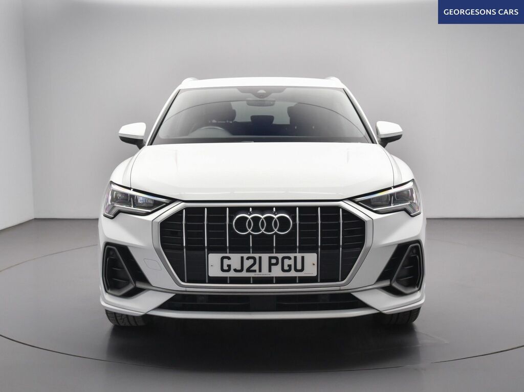 Audi Q3 Tdi 35 S Line GJ21PGU White #3