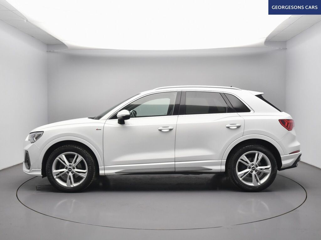 Audi Q3 Tdi 35 S Line GJ21PGU White #2