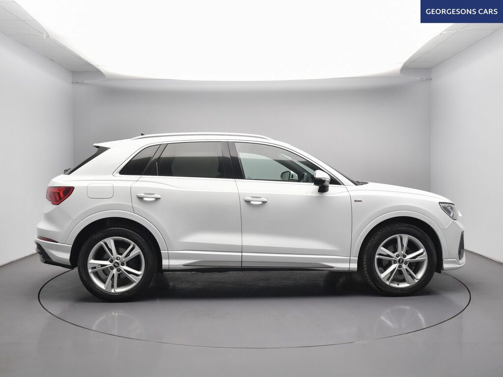 Audi Q3 Tdi 35 S Line GJ21PGU White #5
