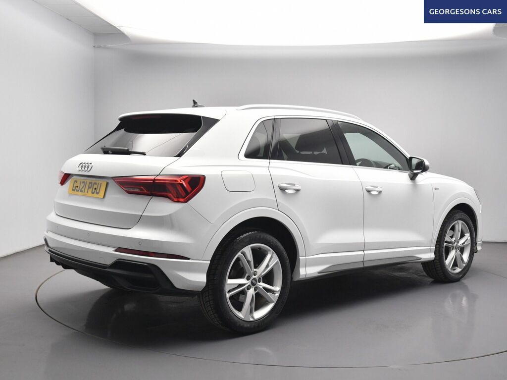 Audi Q3 Tdi 35 S Line GJ21PGU White #6