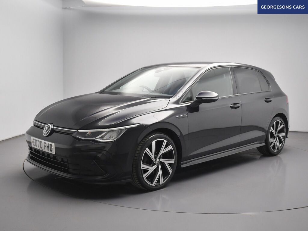 Volkswagen Golf Tdi R-line Hatchback EO70FHD Black #4